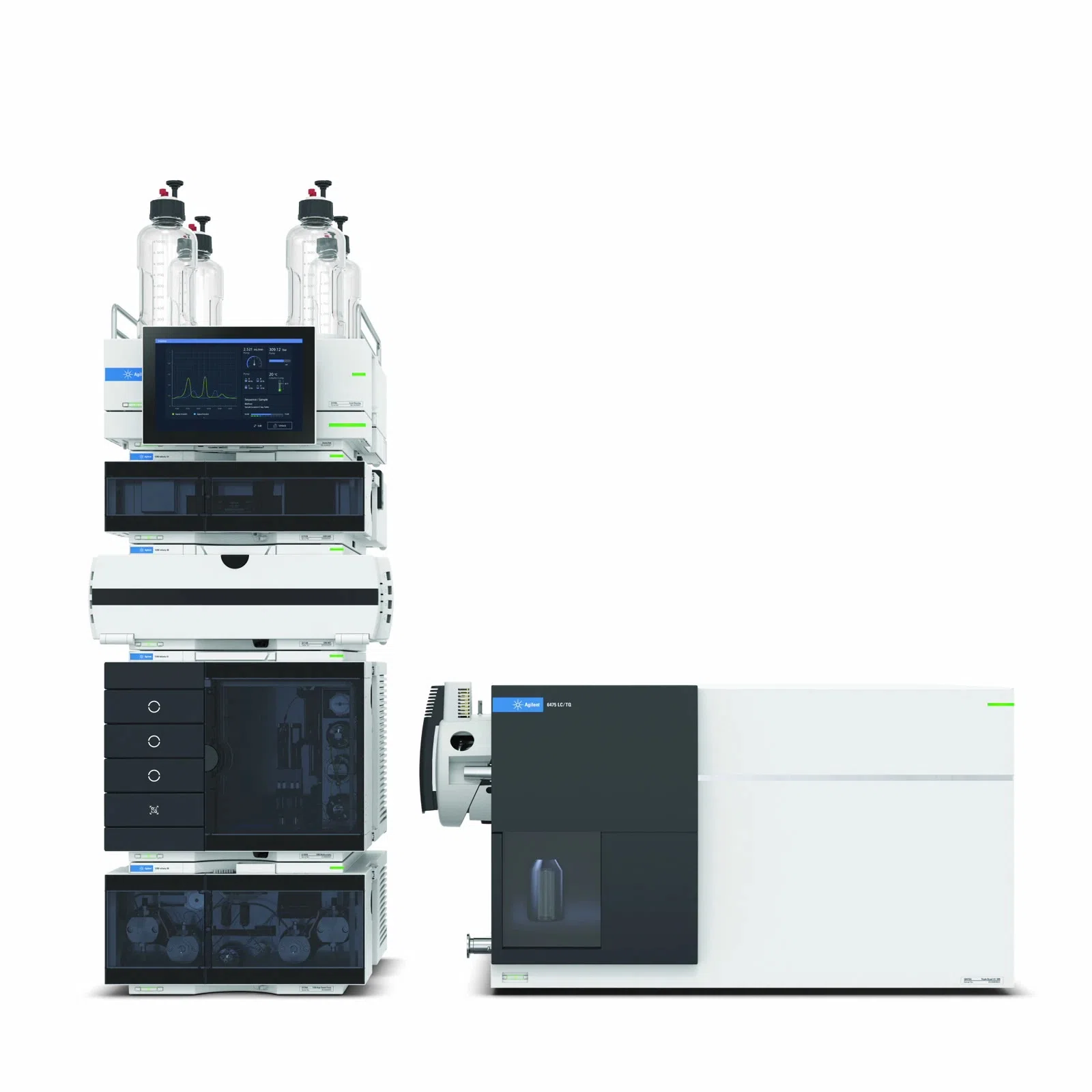 Agilent LC/MS, LC/MSMS, LC/TOF, LC/QTOF tehnoloģijas