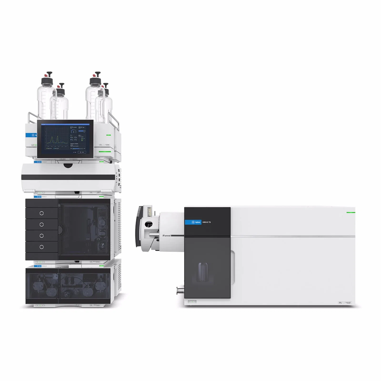 Agilent LC/MS, LC/MSMS, LC/TOF, LC/QTOF tehnoloģijas