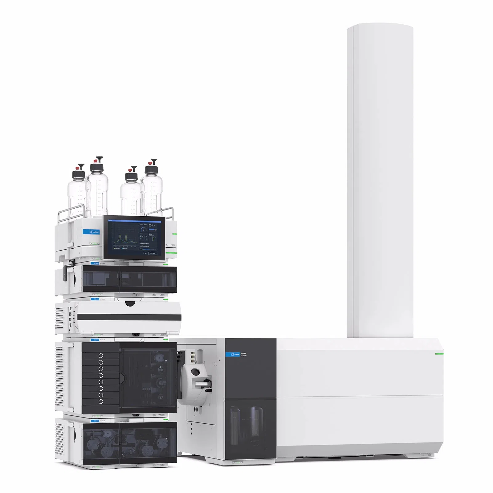 Agilent LC/MS, LC/MSMS, LC/TOF, LC/QTOF tehnoloģijas