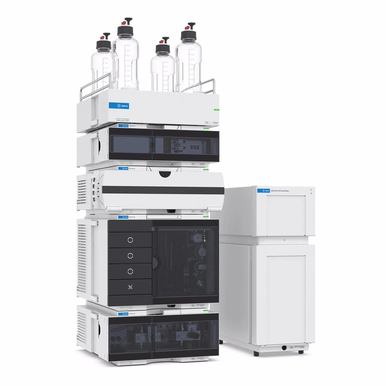 Superkritiskā šķīduma hromatogrāfija Agilent Infinity III SFC/UHPLC Hibrīda sistēma