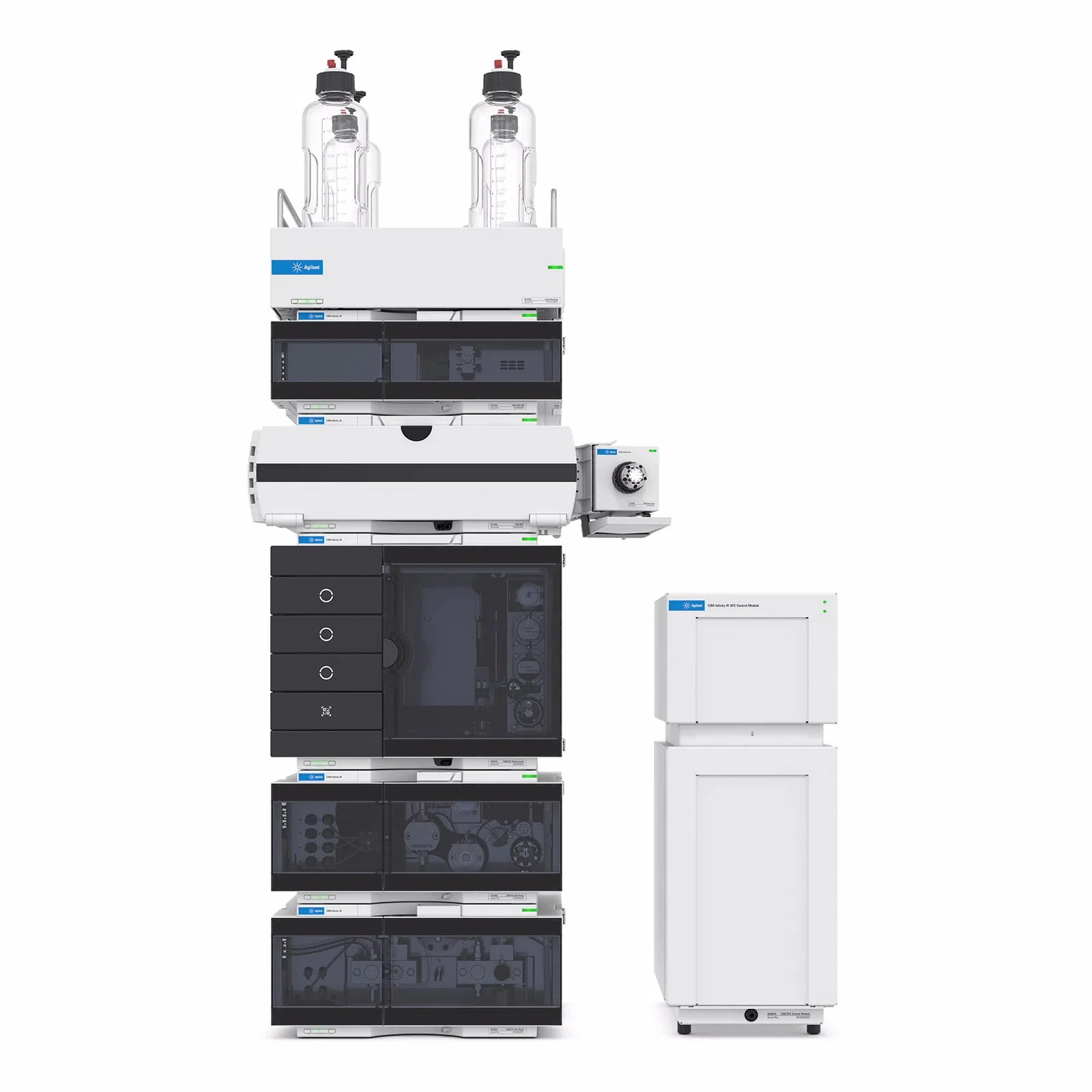Superkritiskā šķīduma hromatogrāfija Agilent Infinity III SFC/UHPLC Hibrīda sistēma